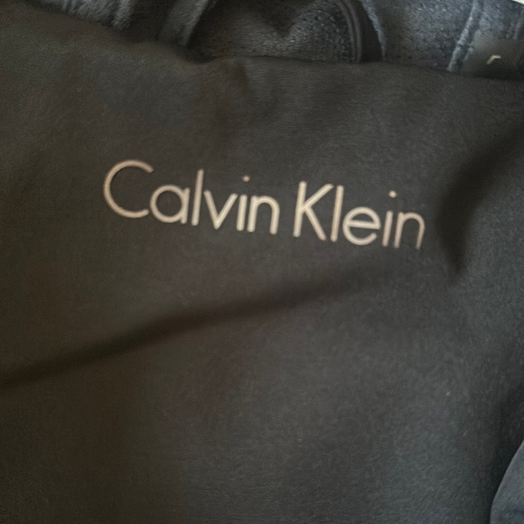 11.01 C.K. BLK QUILTED CAR JACKET SZ L