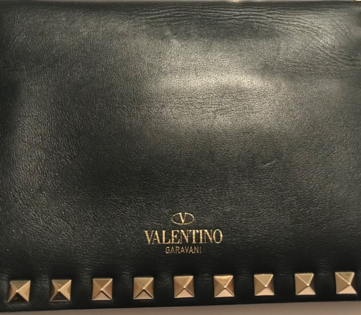Valentino Garavani stud bag black authentic 