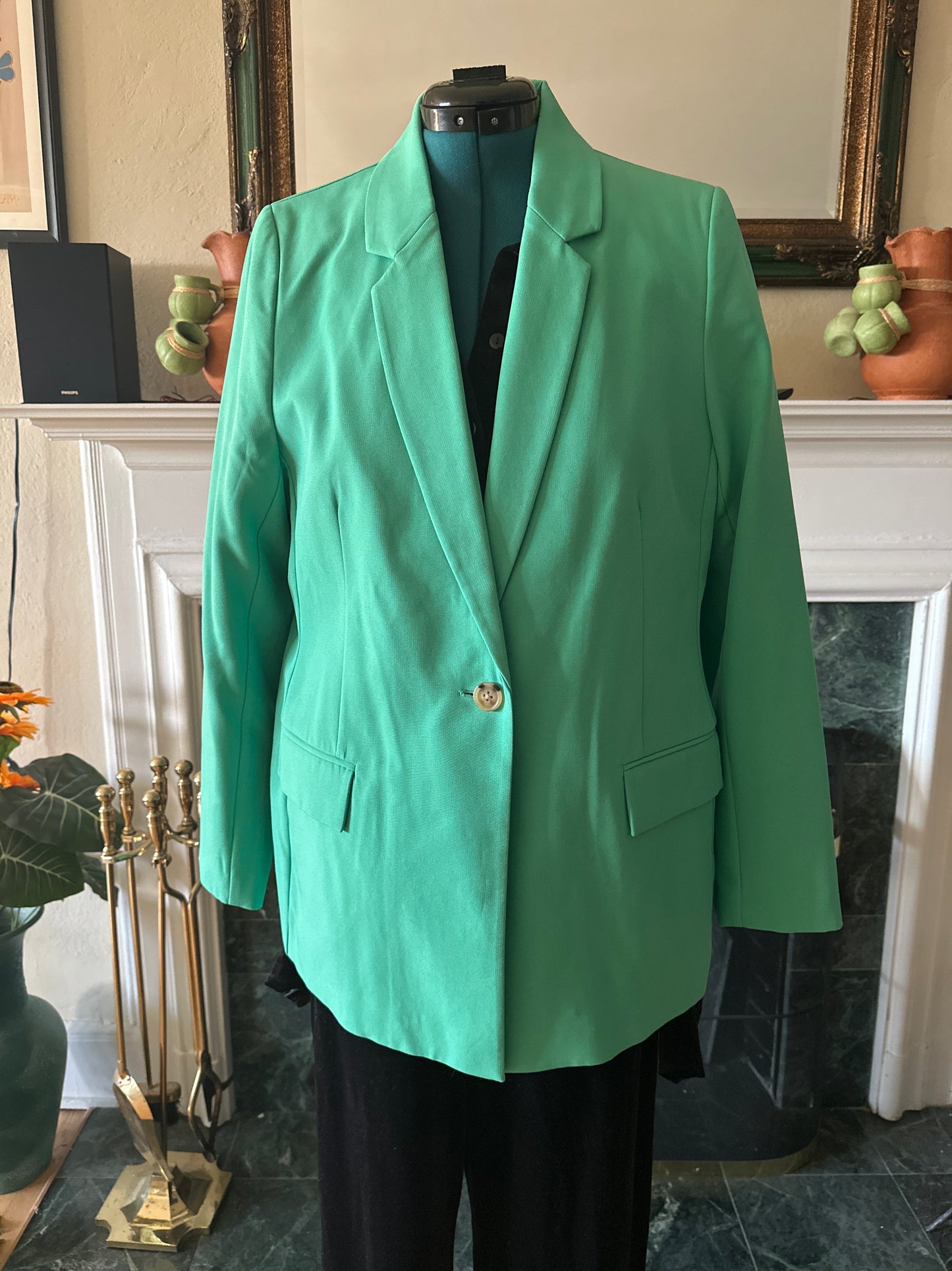 NWT The Drop Green Blazer Sz L