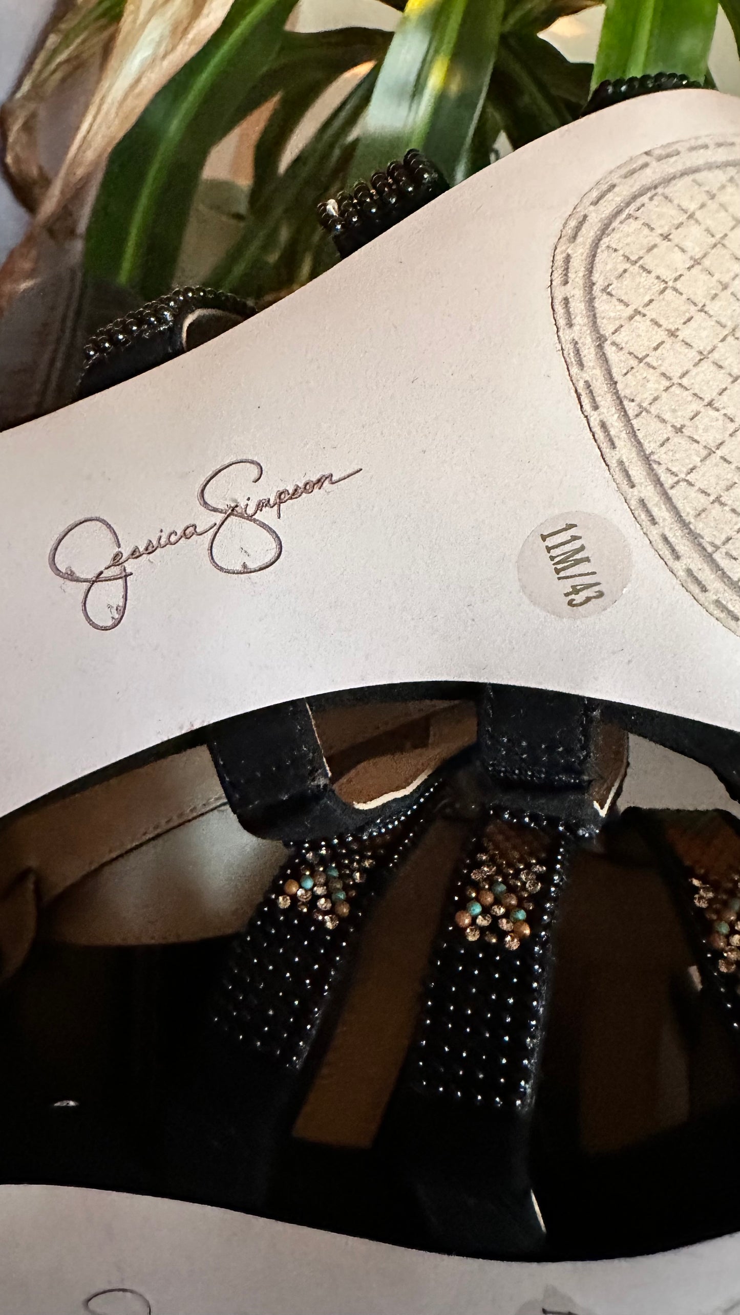 Jessica Simpson Oprina Stiletto Sandals sz 11