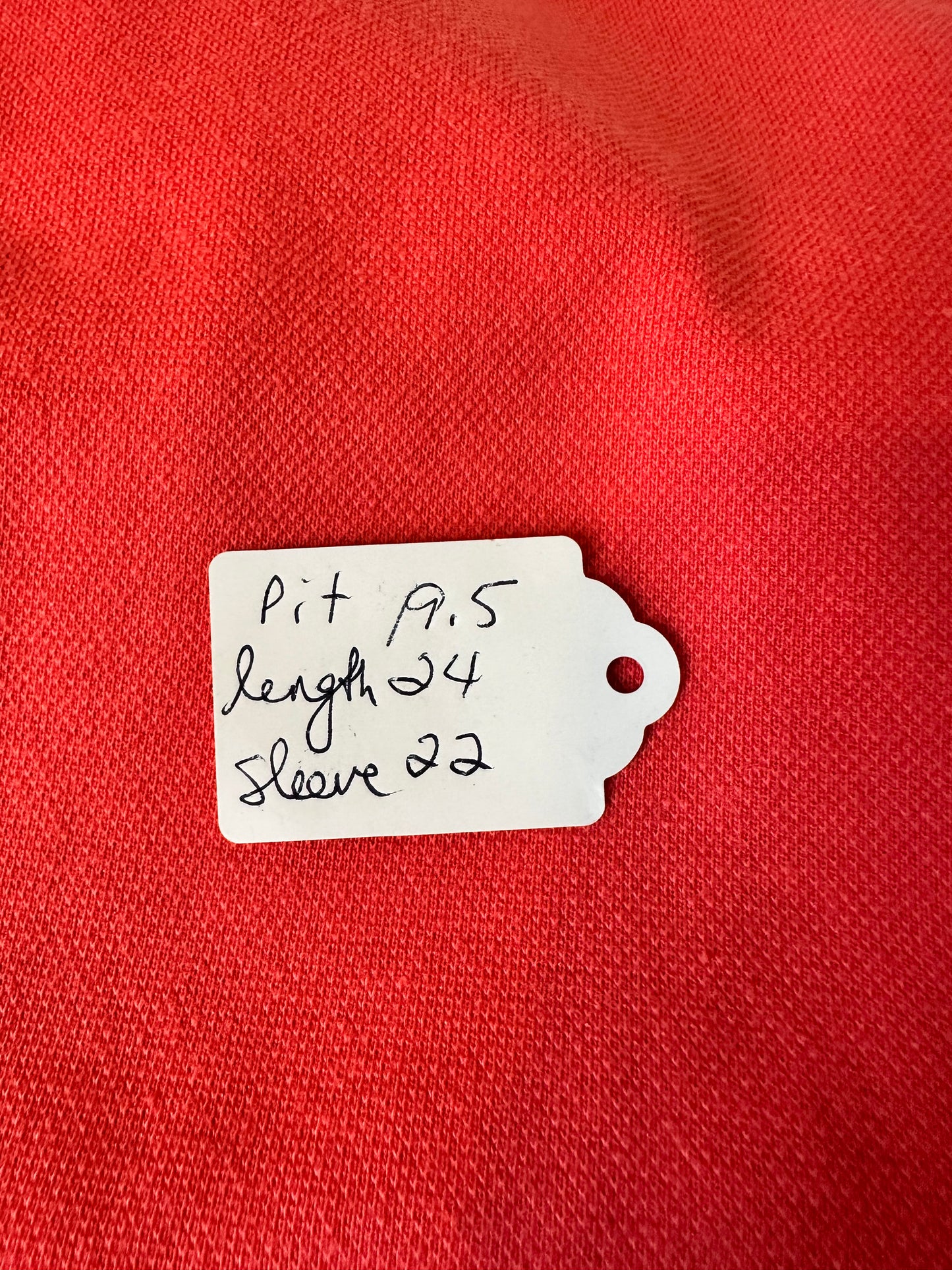Talbot single button coral blazer size 8P