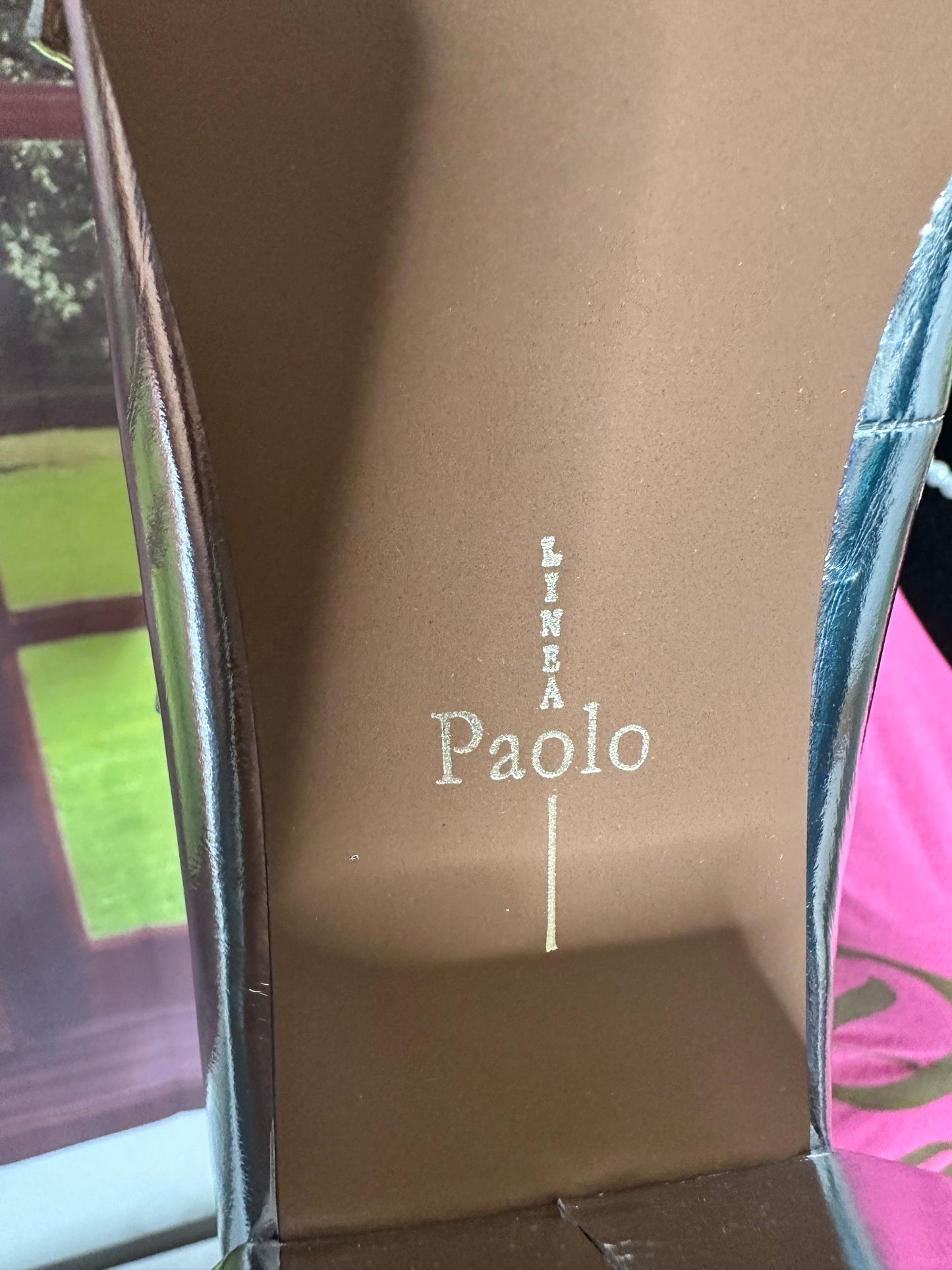 Linea Paolo Maurice Silver Maryjane Style Shoes sz 11