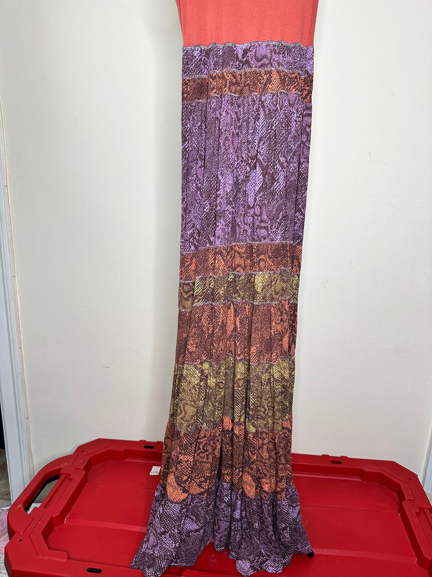 Anthropologie Boho Maxi Dress Sz S