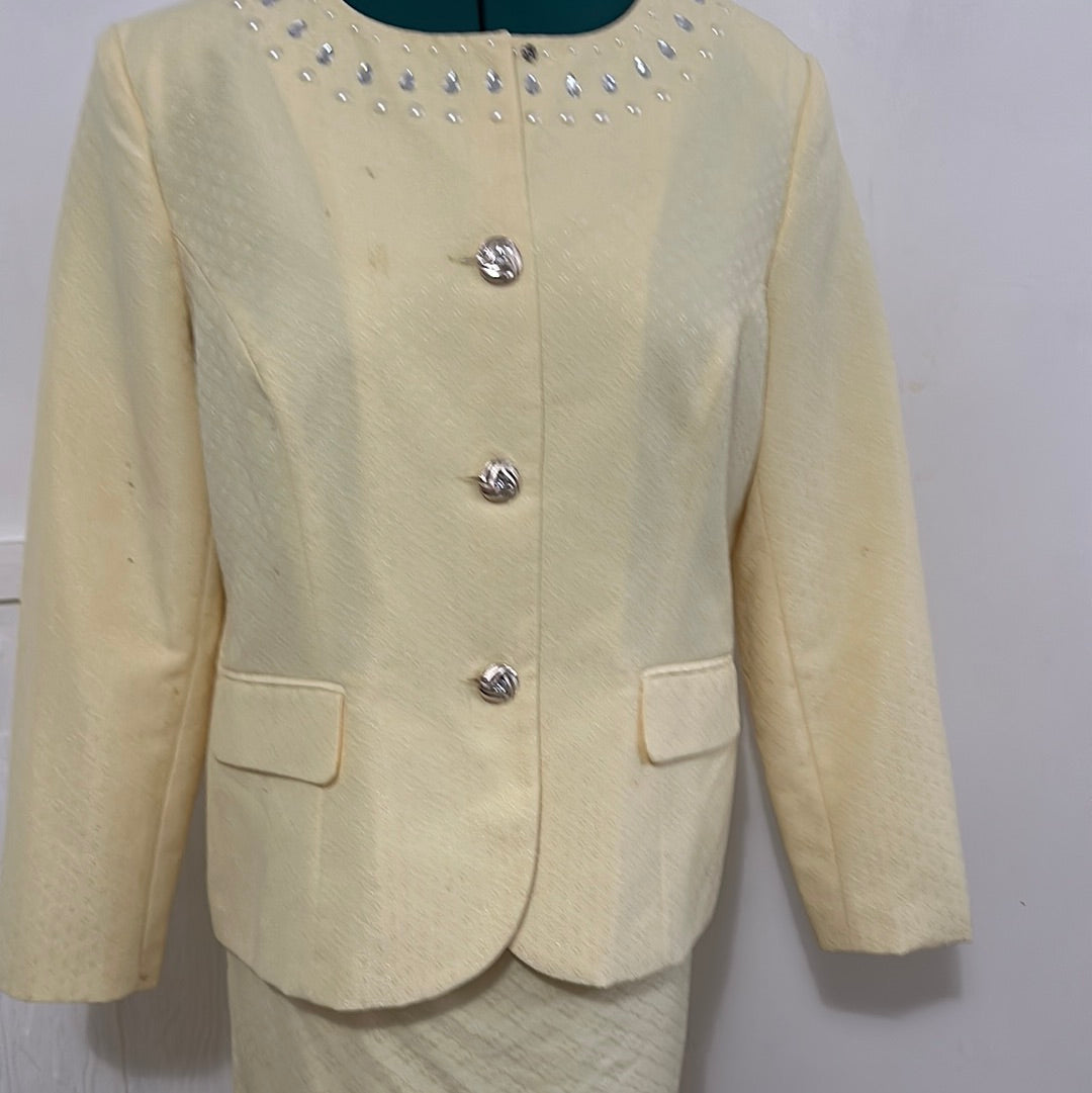 Danilo yellow 2PC suit
