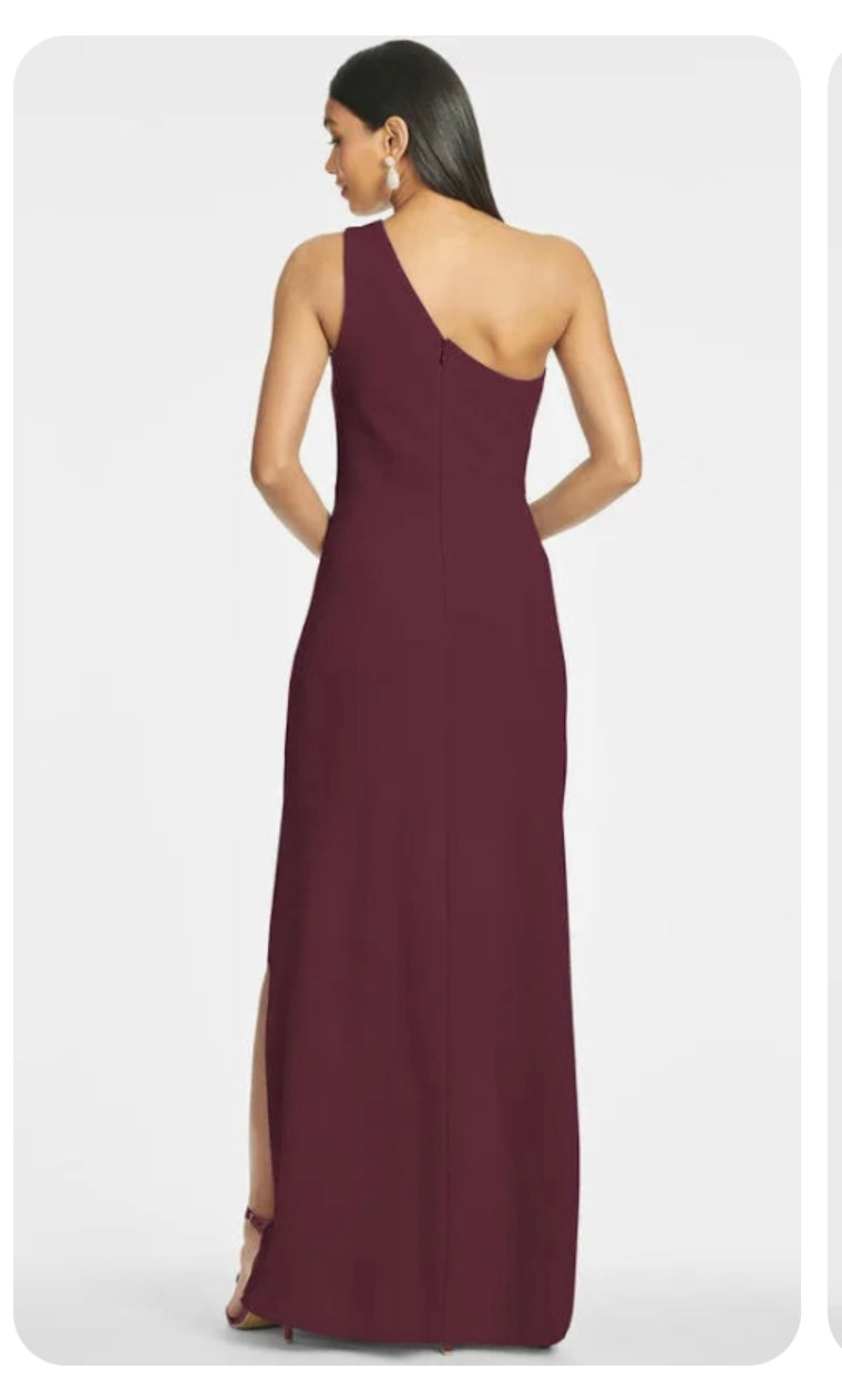 Sachin + Babi Deep Wine CeCe Gown sz 12
