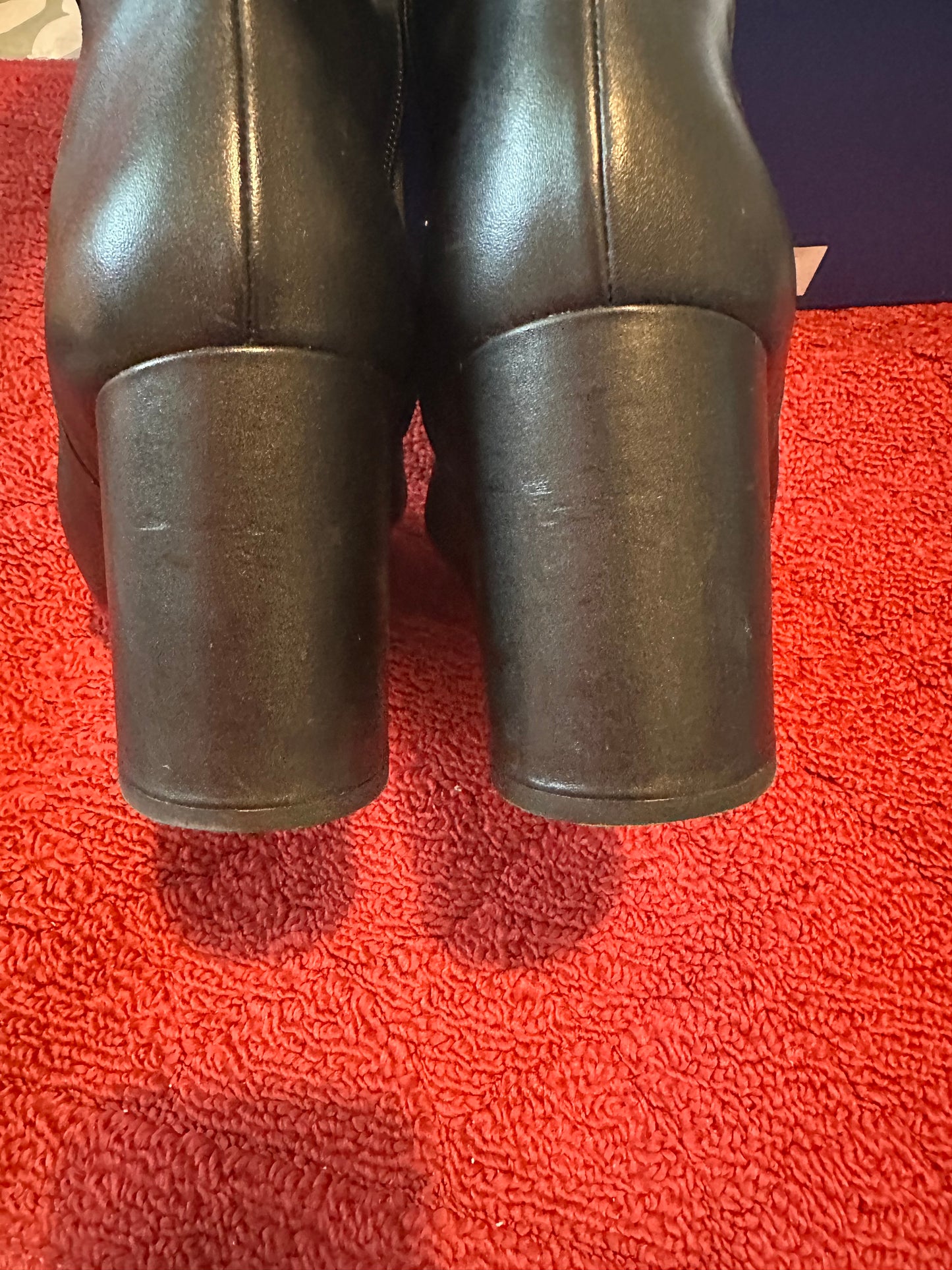Stuart Weitzman Black Leather Knee High Boots sz 11.5