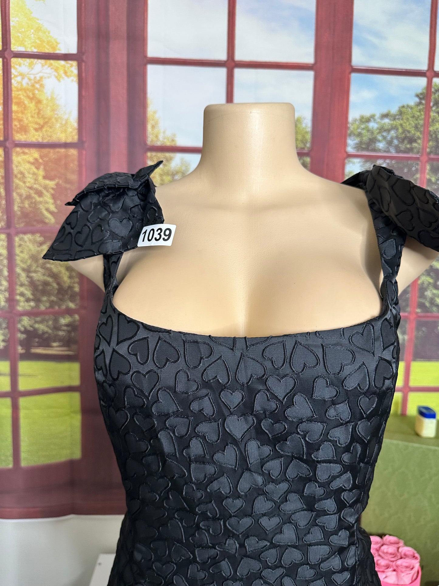 All in Favor Juniors Mini heart dress sz XL