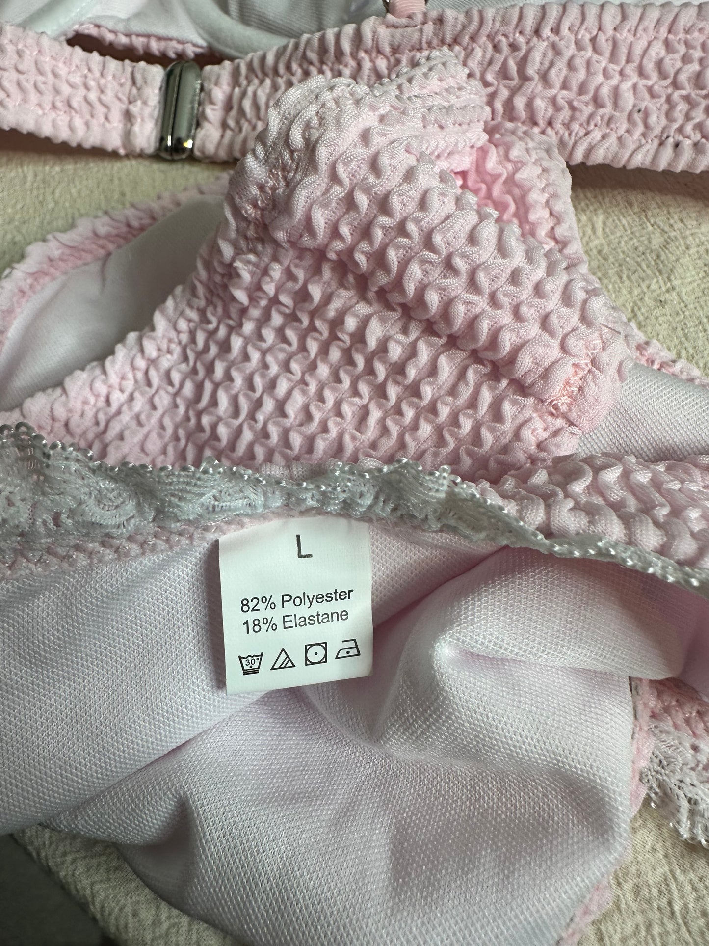 NEW 2pc bikini swimsuit sz L fits Junior sz L