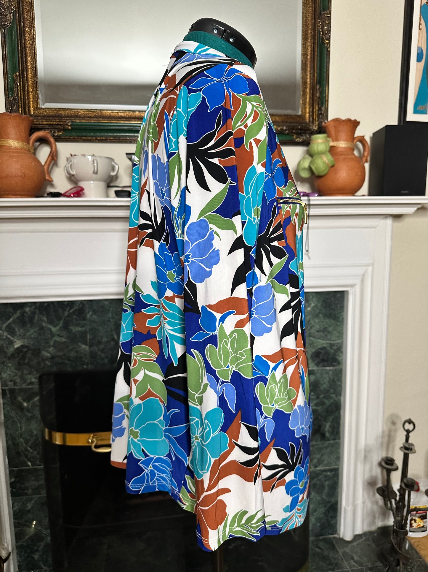 INC Floral top sz 2X