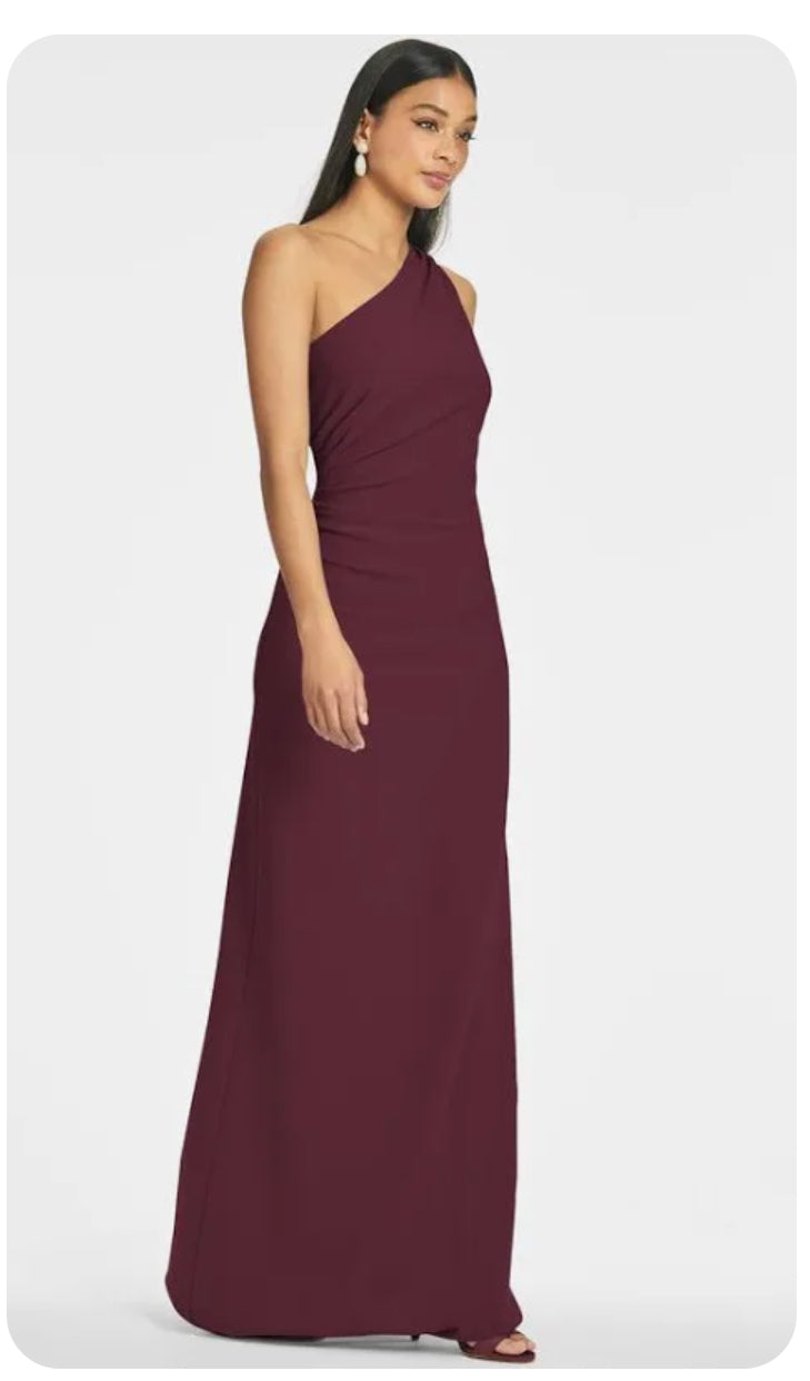 Sachin + Babi Deep Wine CeCe Gown sz 12