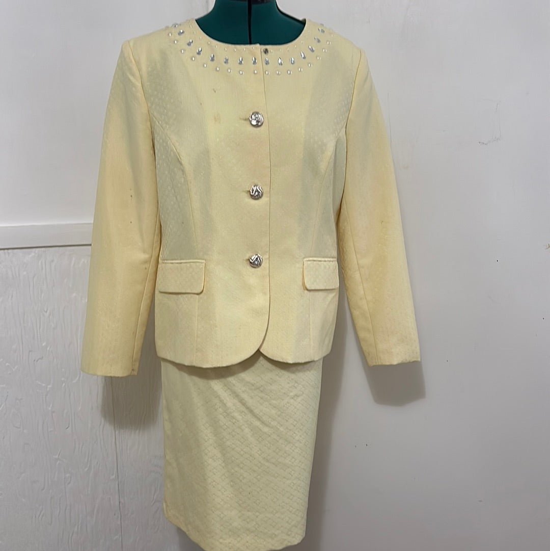 Danilo yellow 2PC suit