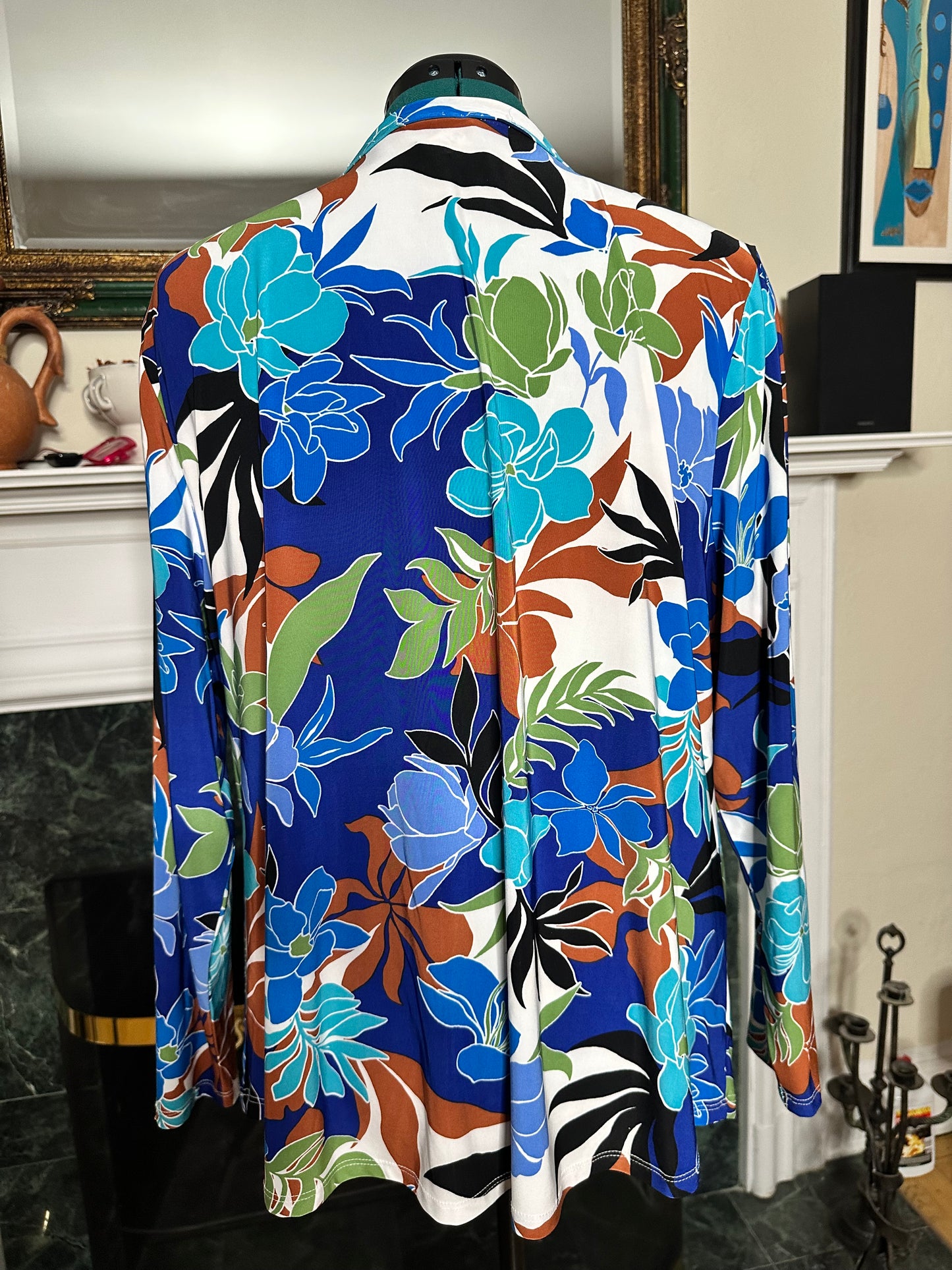 INC Floral top sz 2X