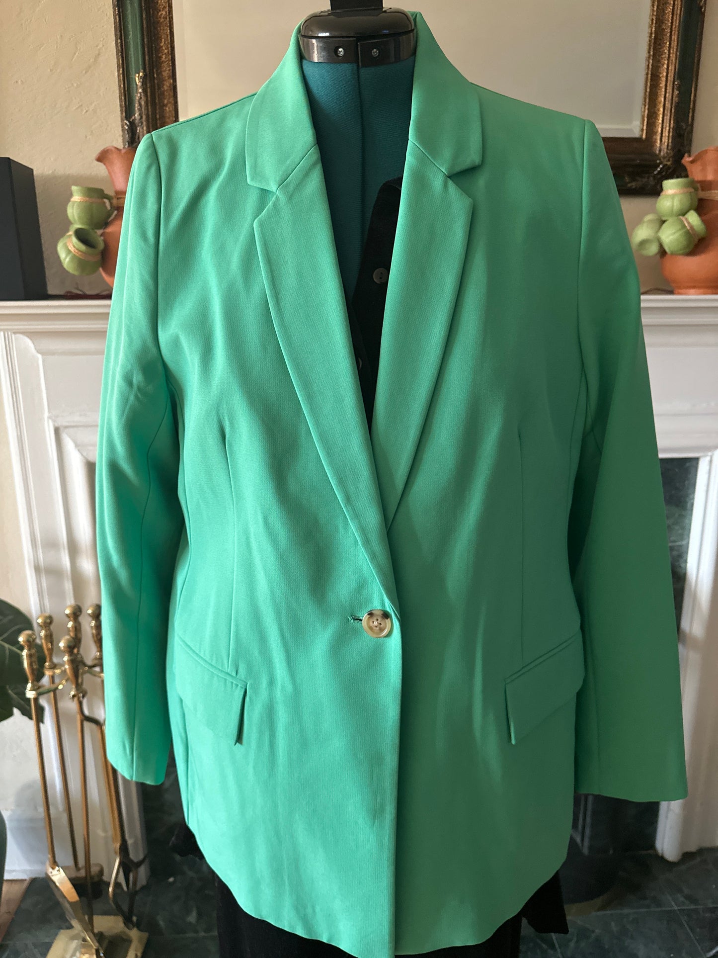 NWT The Drop Green Blazer Sz L