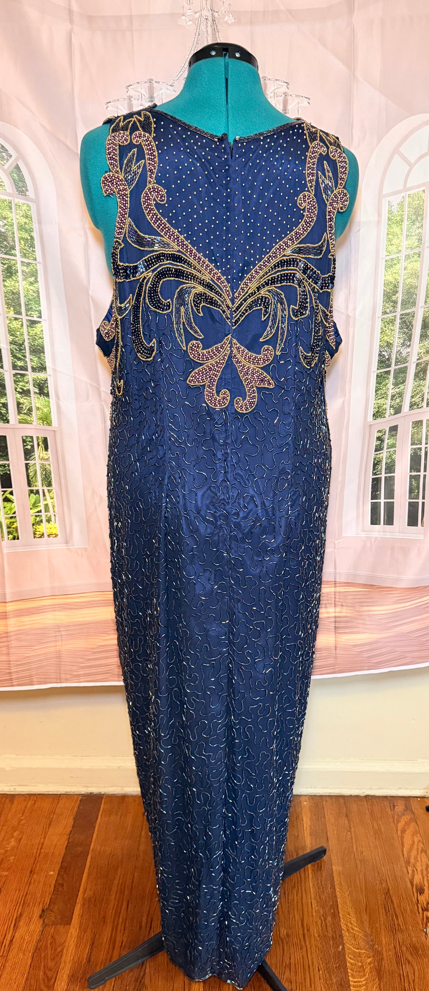 Gagni sequin 2pc grown Sz 3X NWT w/jacket