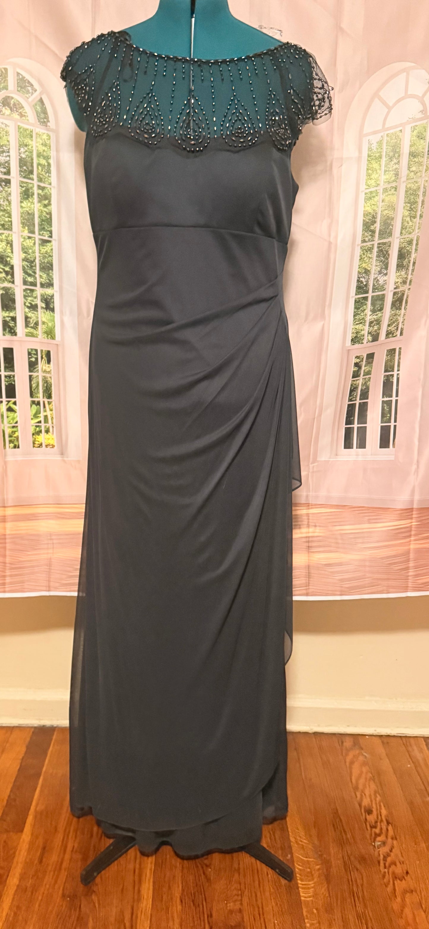 DJ-JAZ black evening dress 18