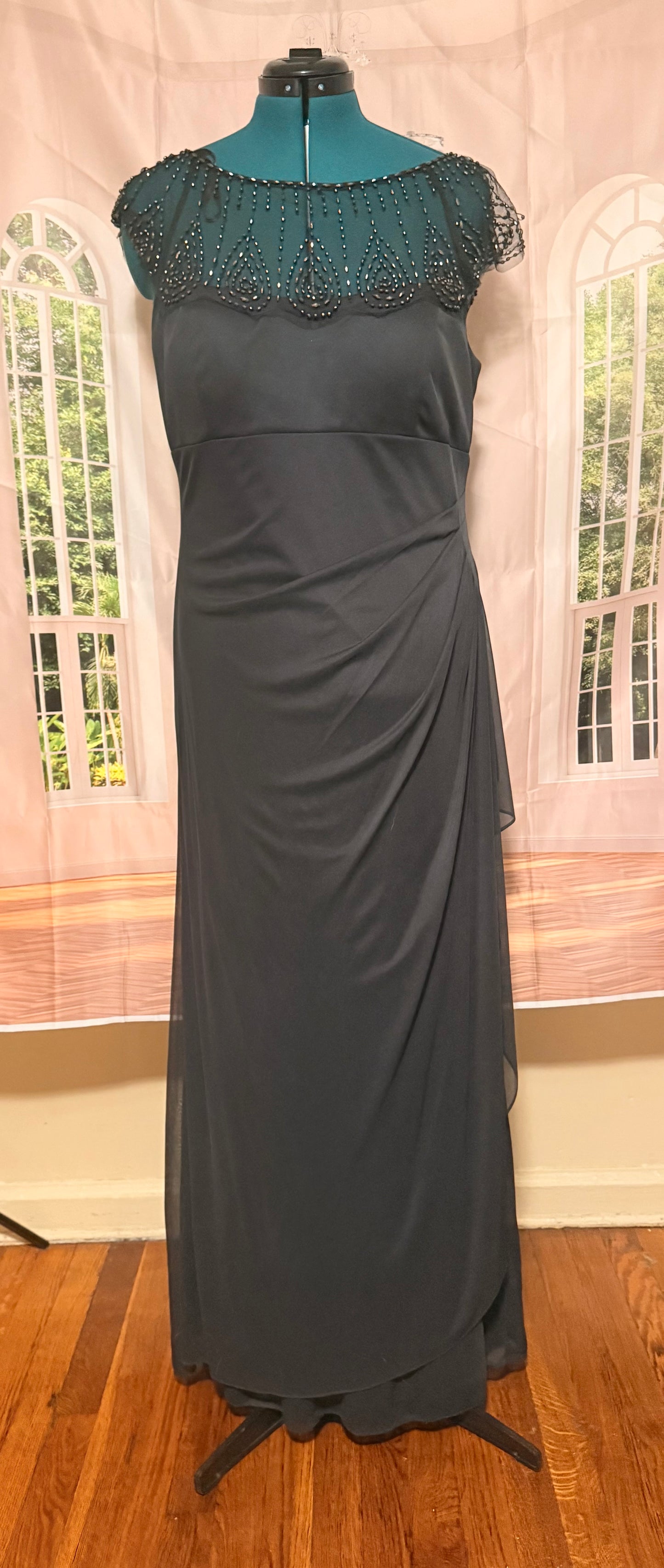 DJ-JAZ black evening dress 18