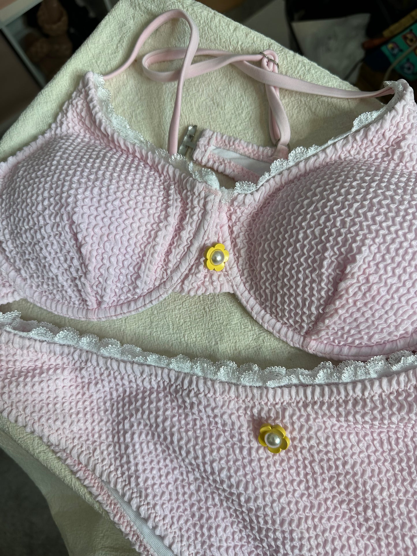 NEW 2pc bikini swimsuit sz L fits Junior sz L