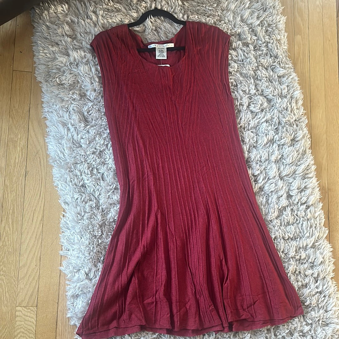 Rust SWEATER DRESS SZ L