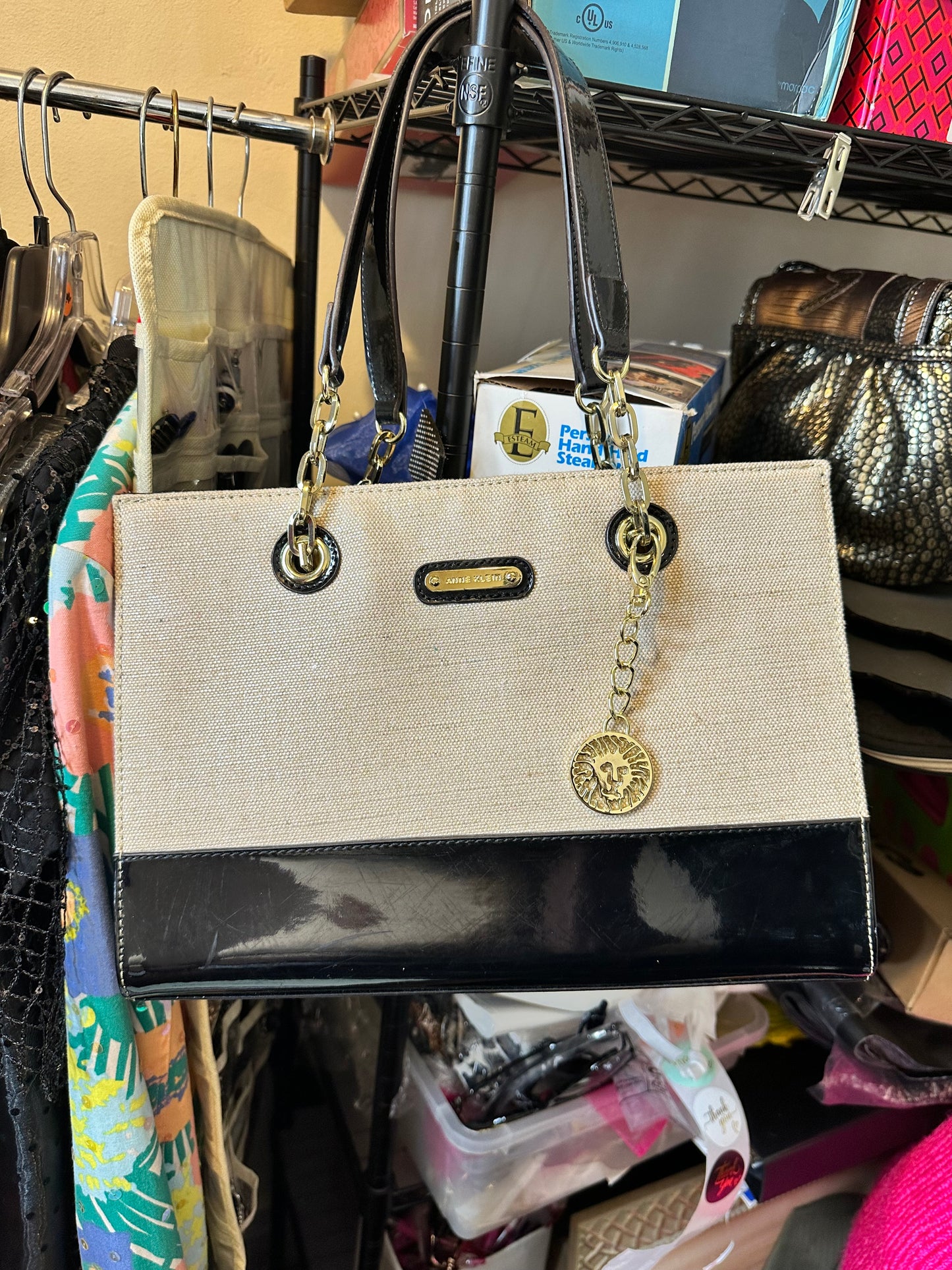 Anne Klein Two Toned Tote Bag