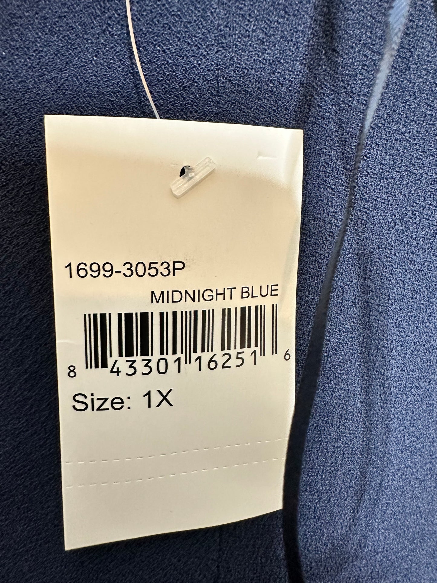 NWT Dress the Population Navy Owen full wrap evening dress tulip hem