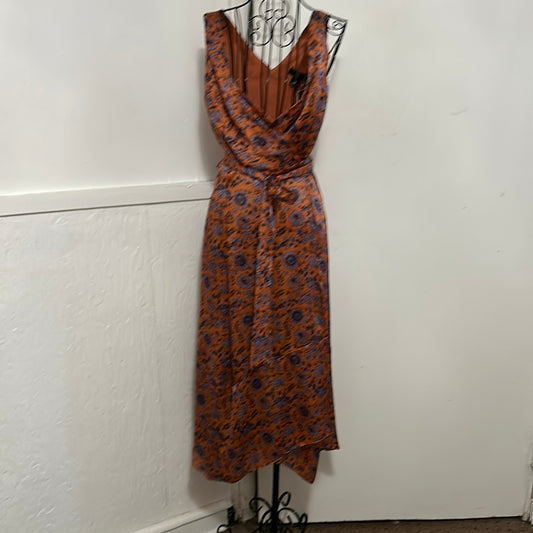 Club Monaco orange print dress