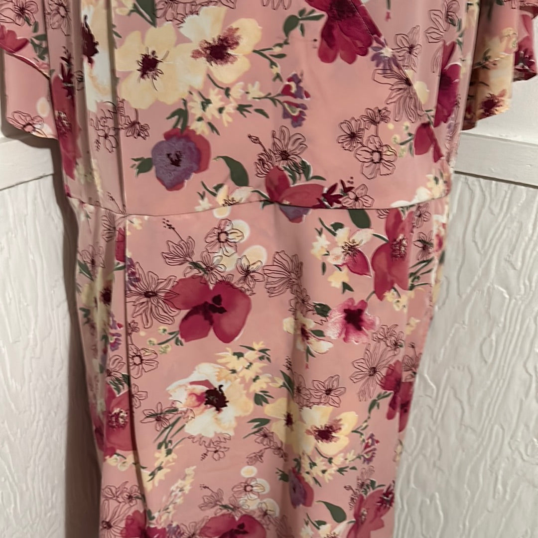 927 Ava VIV floral dress Sz 4X