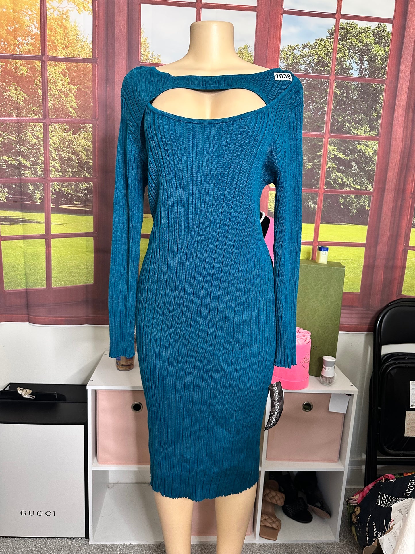 Nina Leonard NWT sweater dress sz XL