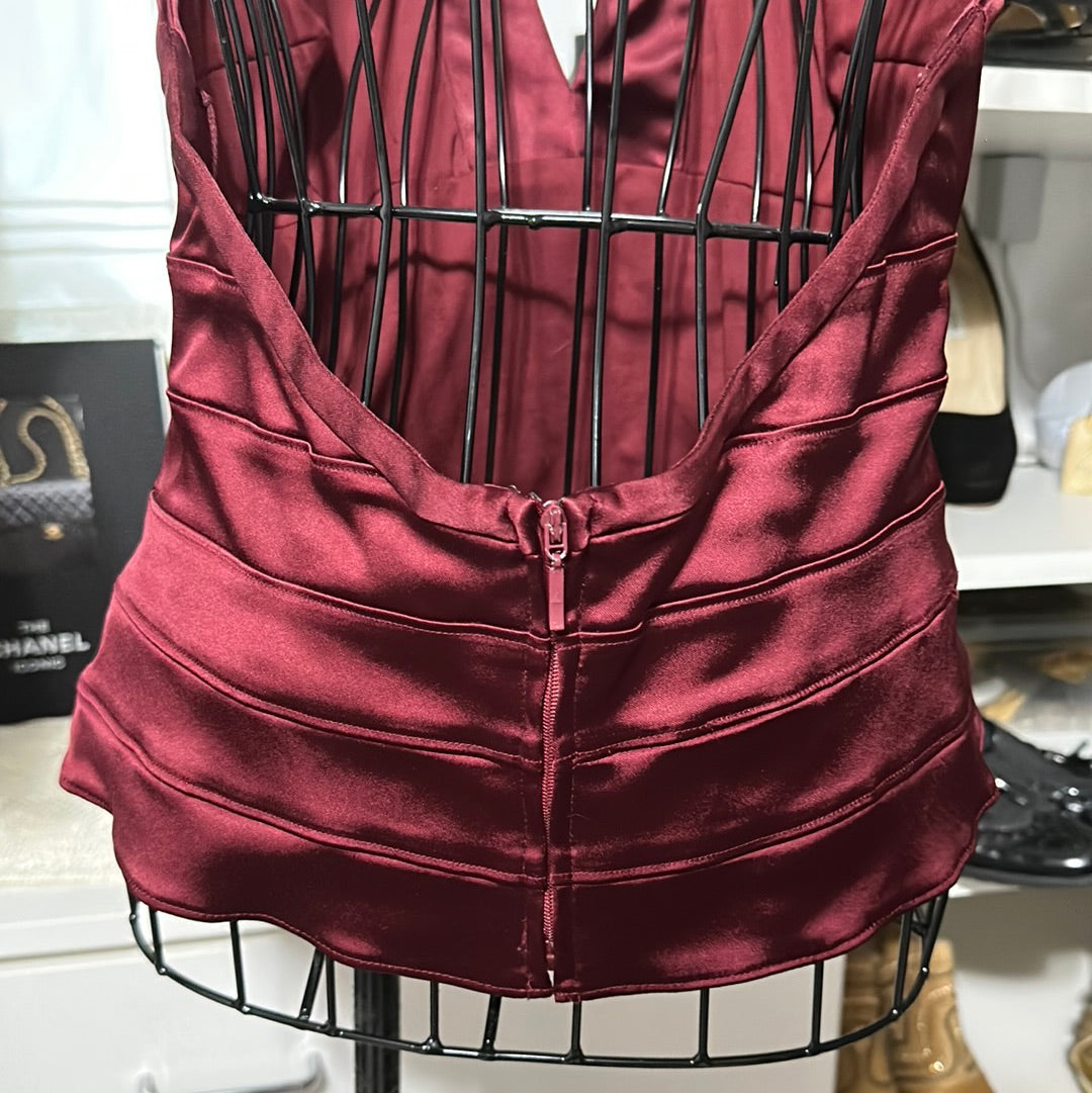 83 Adrianna Papell halter top Sz 12