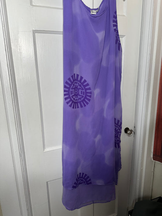 Purple Maxi Dress sz 3X