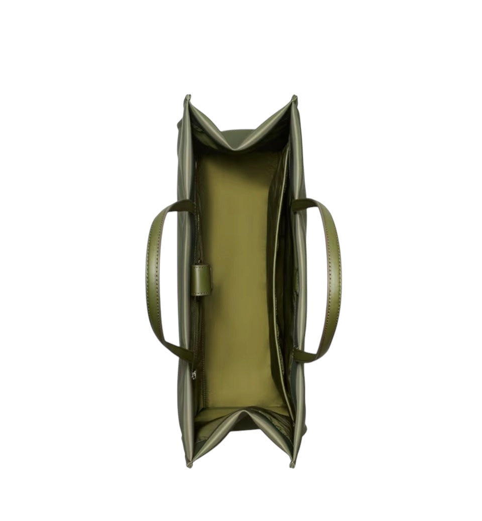 Tory Burch Olive Green Large Tote Bag