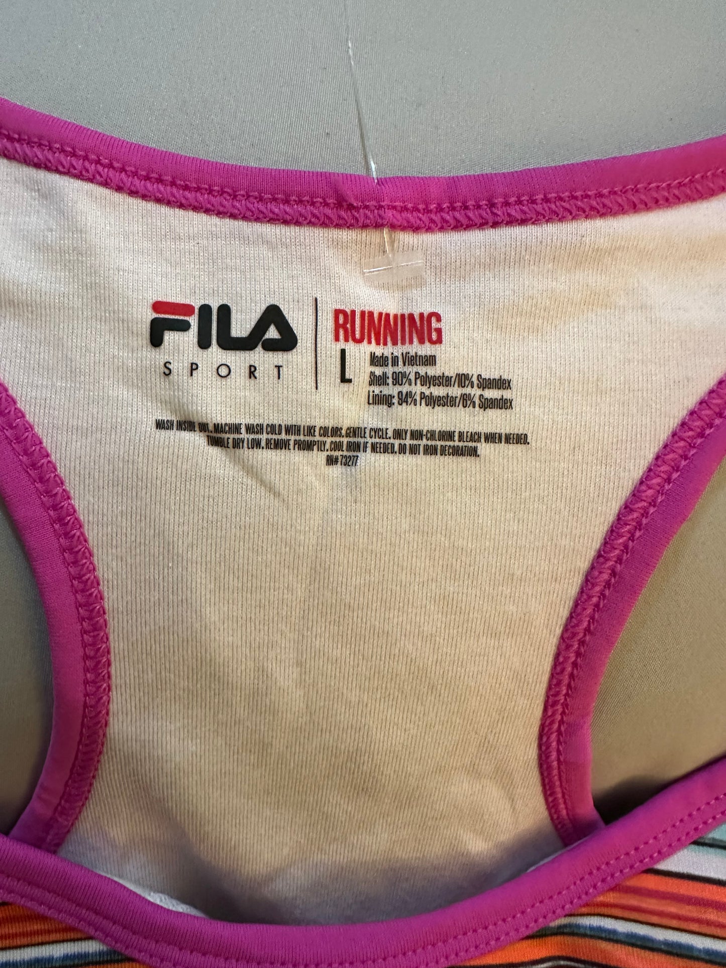 Fila SPORT Medium support running sports bra Sz L