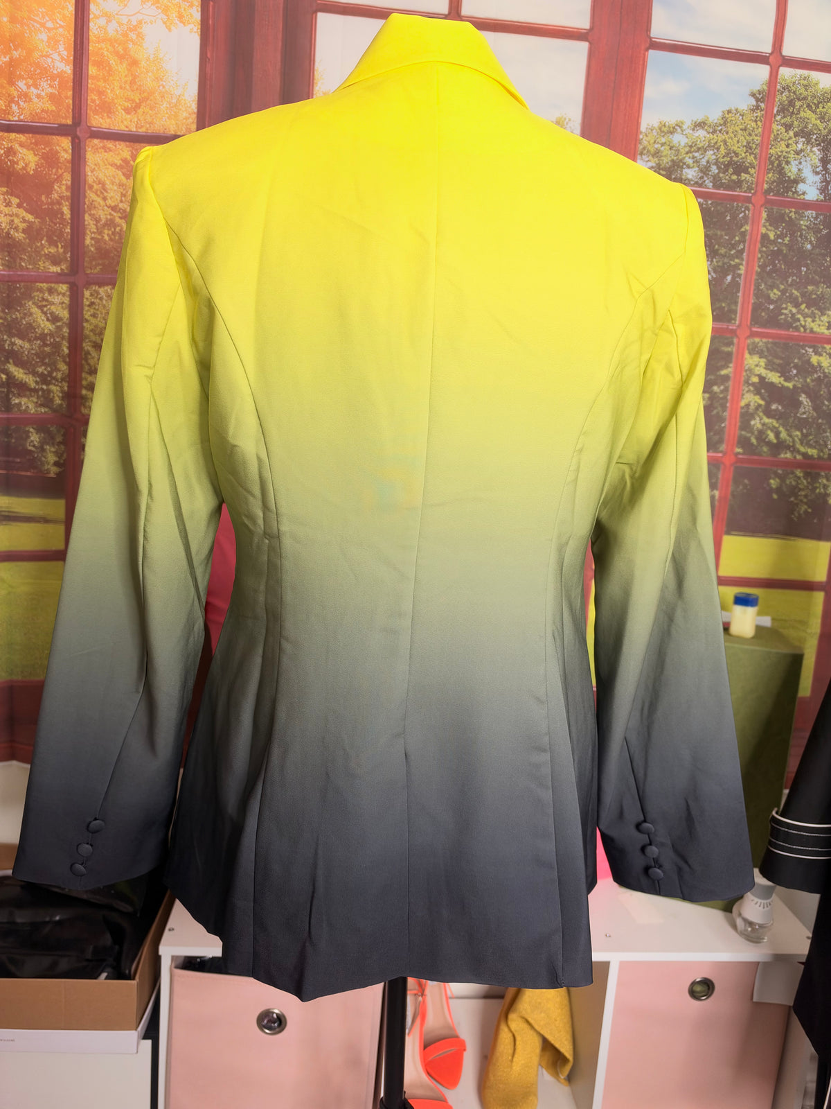 Fashion nova Ombré Blazer sz XL NWT