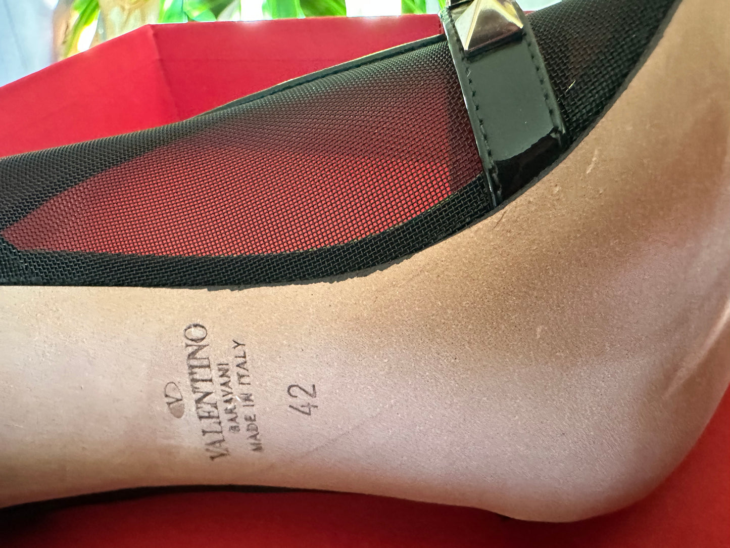 NIB Valentino Garavani Rockstud Alcove 100mm Pump sz 42