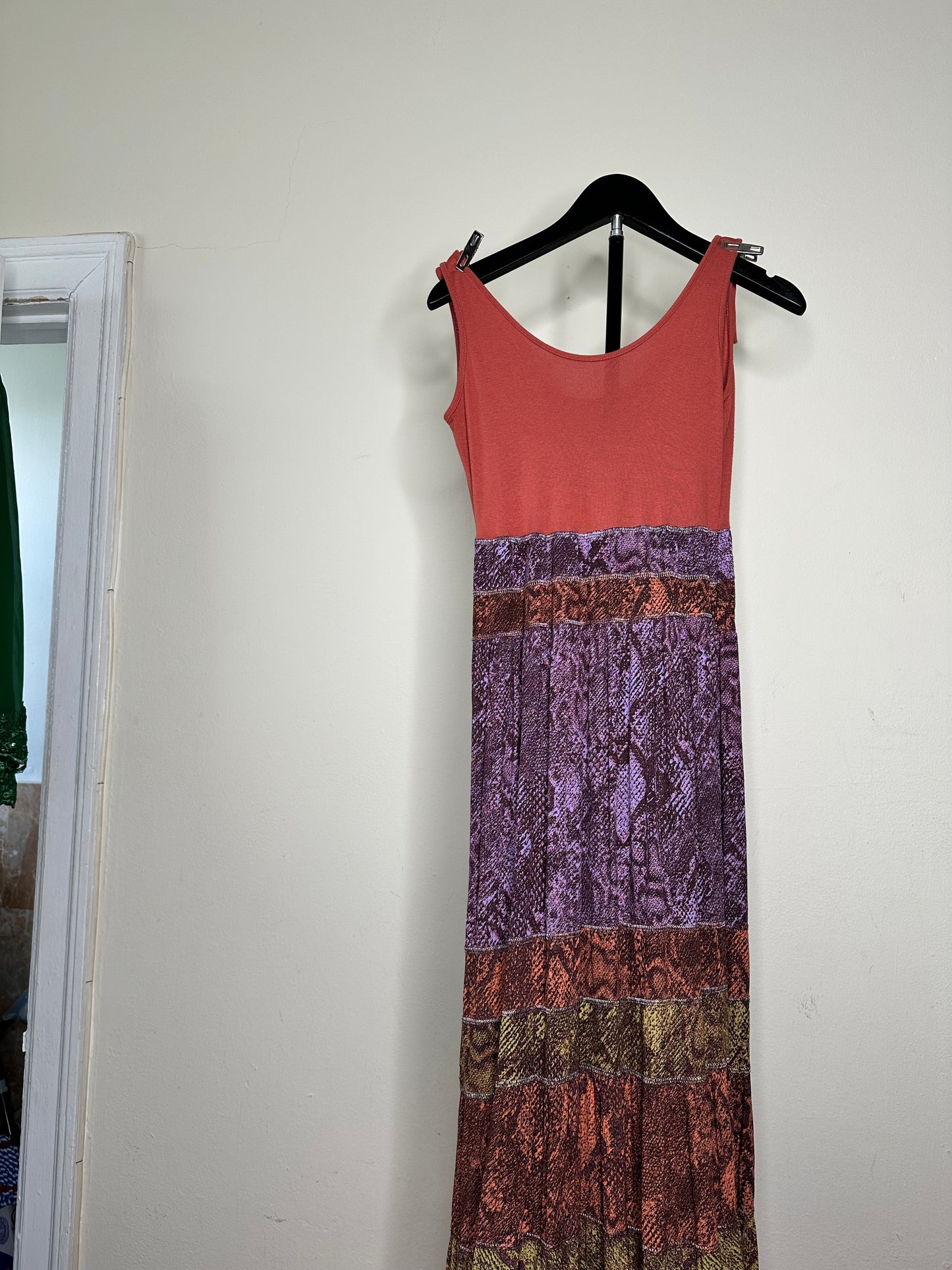 Anthropologie Boho Maxi Dress Sz S