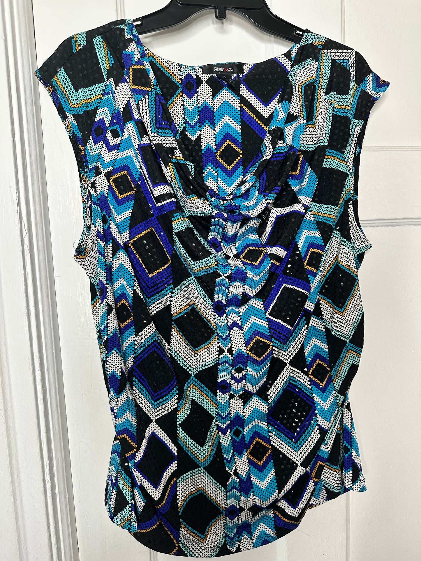 Style&Co Sequin top