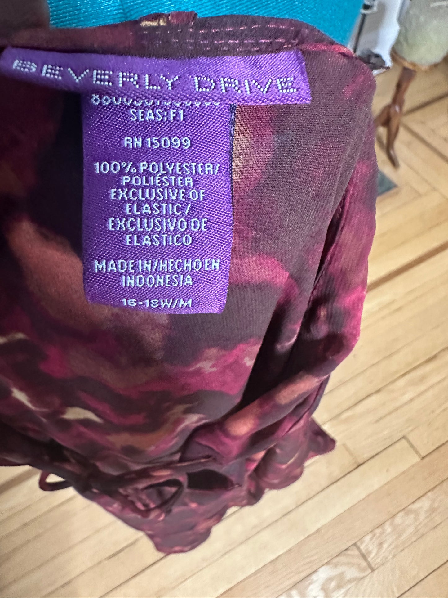 Beverly Drive Coverup sz 16/18