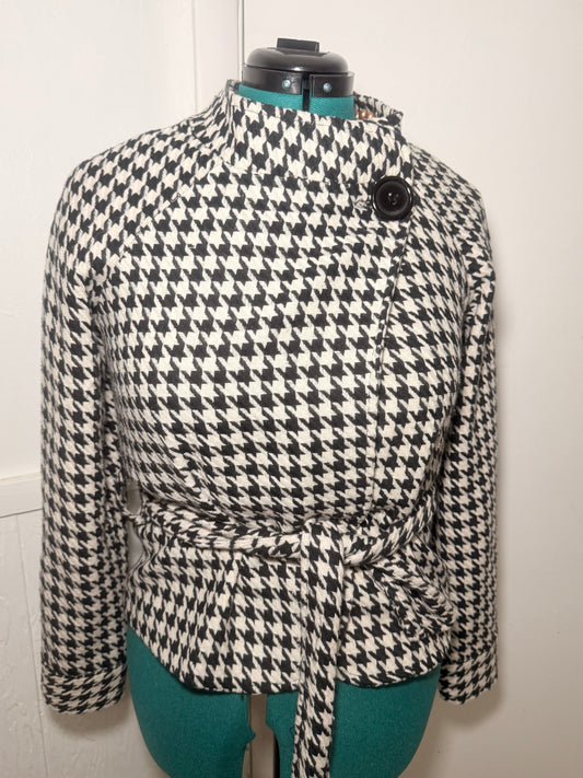 Forever 21 houndstooth jacket Sz M