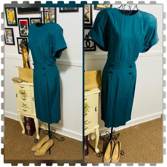 Vintage Green Dress