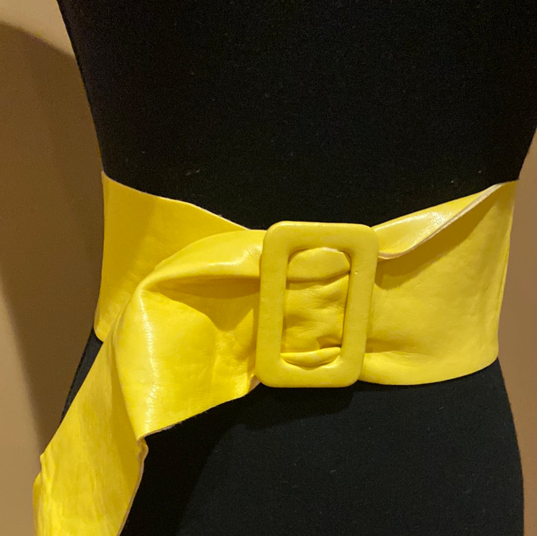 0216 Leather Belt Sz M/L Various Colors