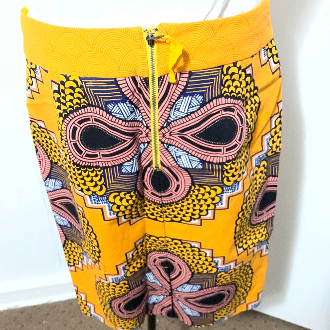 MAEVE MULTI COLR SKIRT SZ 10