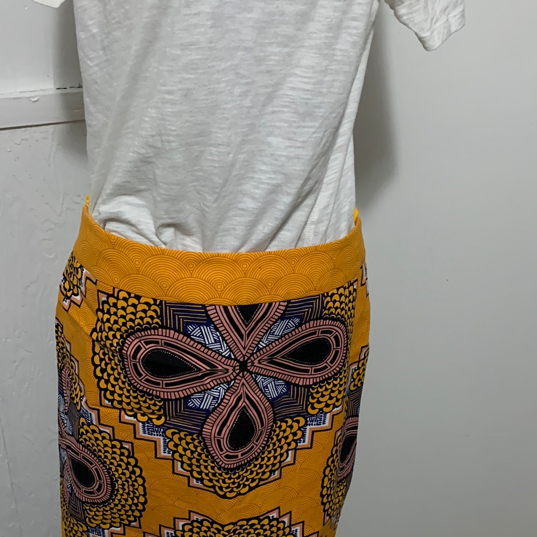 MAEVE MULTI COLR SKIRT SZ 10