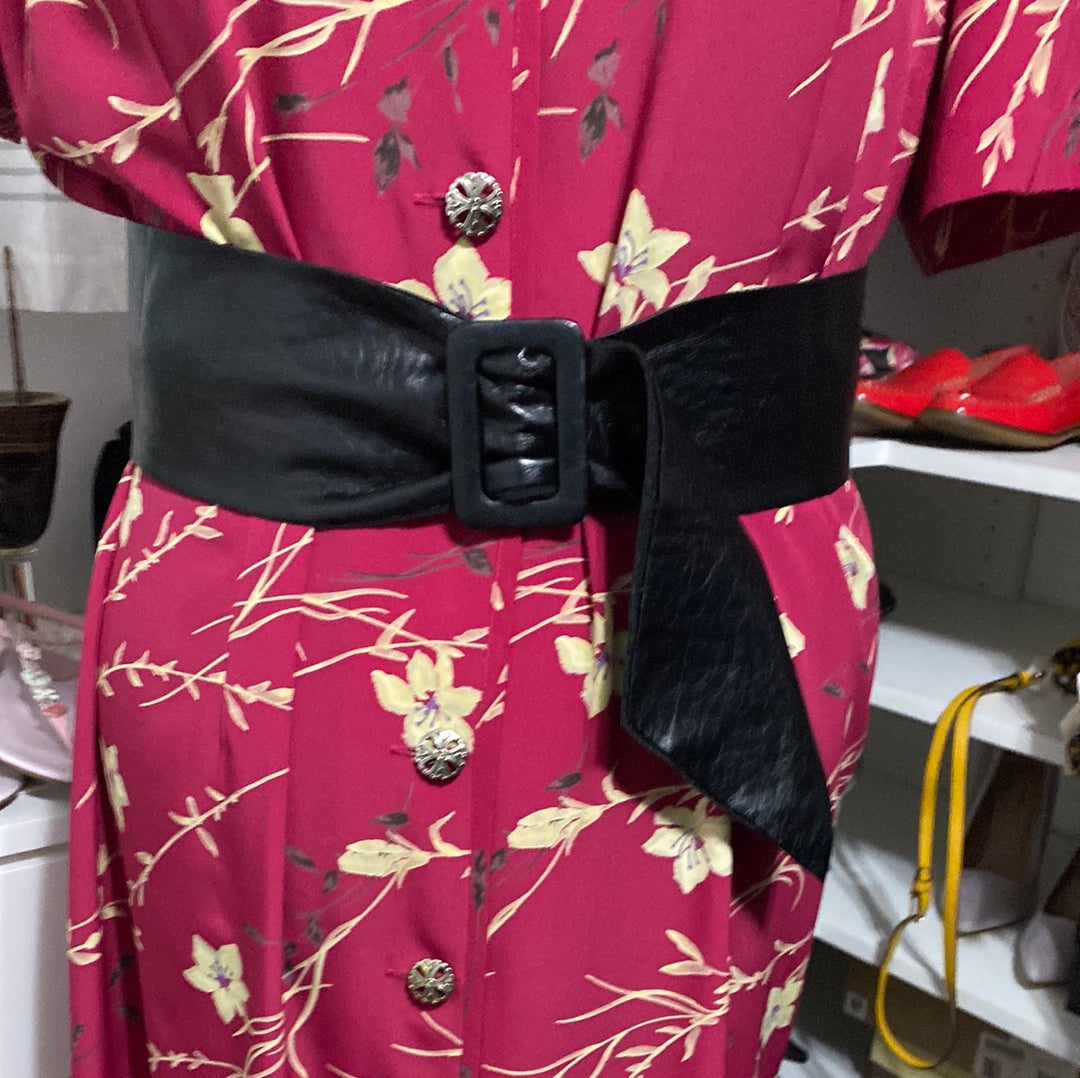 0216 Leather Belt Sz M/L Various Colors
